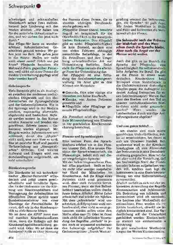 Vorschauseite 3: Mit wachen Sinnen ... Sprache hygienisch pflegen Von unserer Alltagssprache in Beruf und Gesellschaft