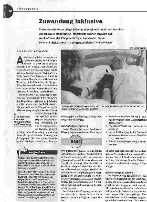Vorschauseite 1: Zuwendung inklusive