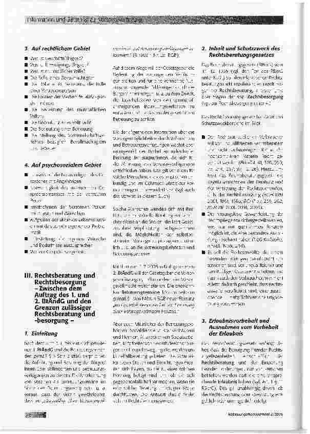 Vorschauseite 2: Information und Beratung zur Vorsorgeverfügung