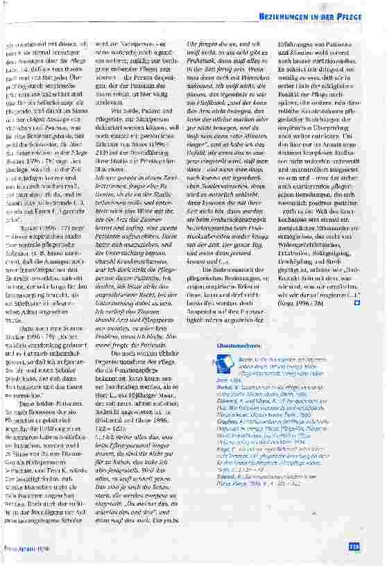 Vorschauseite 6: Menschliches Miteinander in pflegerischen Beziehungen