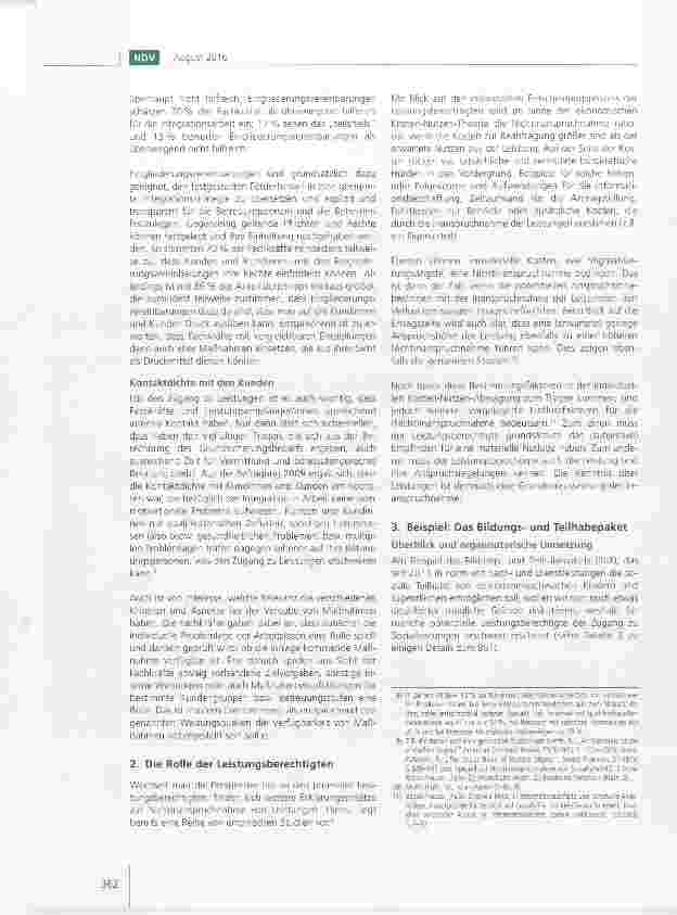 Vorschauseite 5: Was bestimmt den Zugang zu Sozialleistungen?