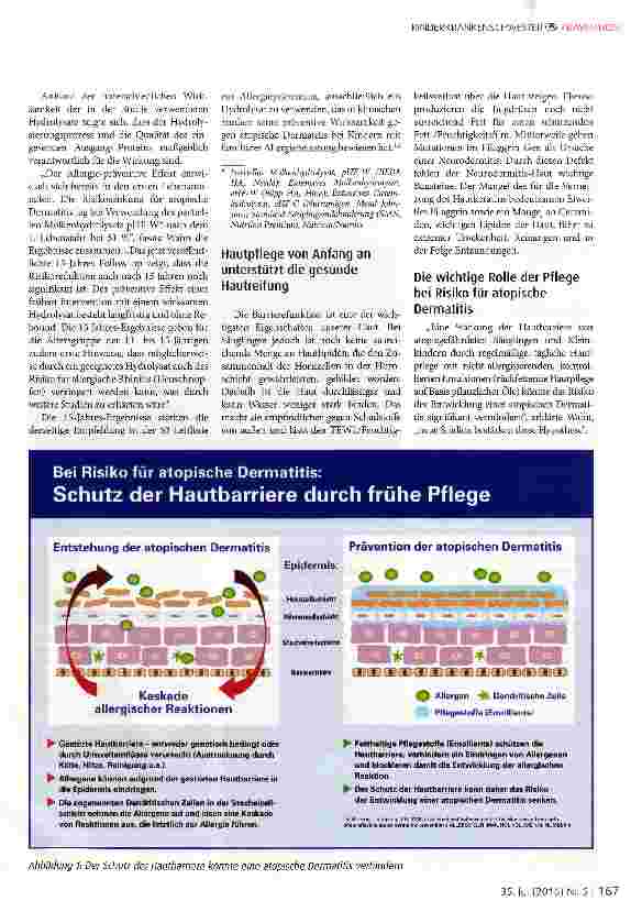 Vorschauseite 3: Neue Chancen bei Allergierisiko: Prävention durch Stillen, HA-Nahrung und Pflege von Anfang an