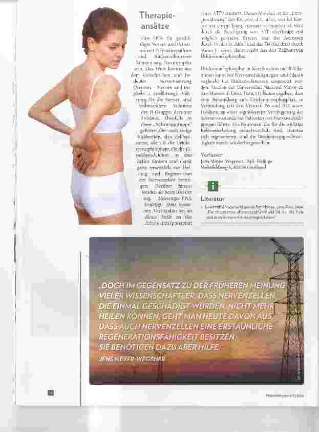 Vorschauseite 2: Polyneuropathie und Rückenschmerzen Therapie mit Neurotropika