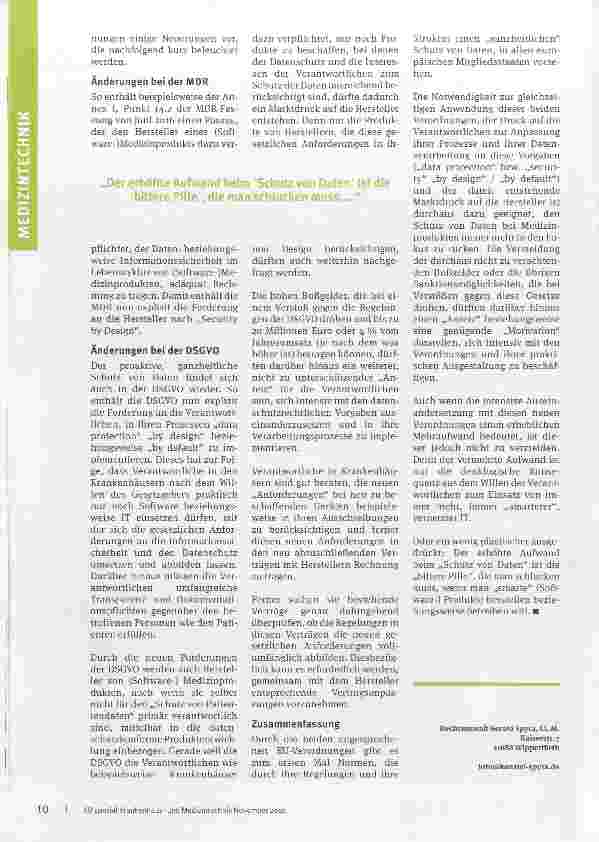 Vorschauseite 3: Neue EU-Verordnungen und der Datenschutz