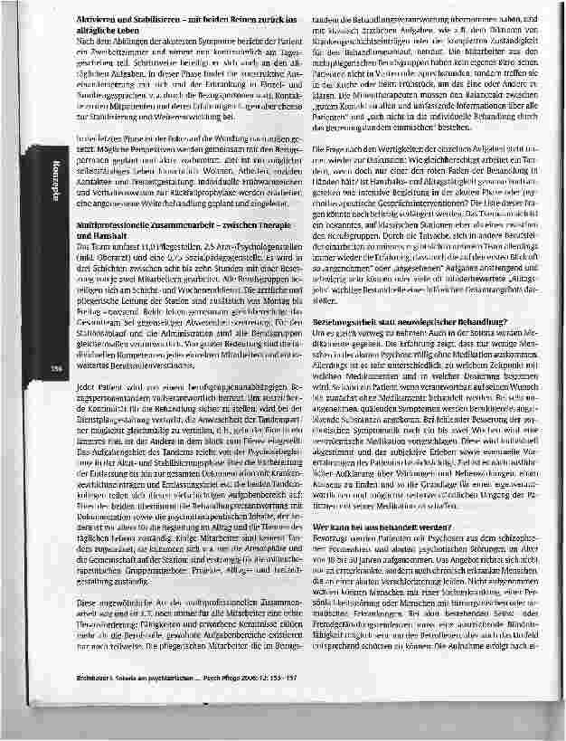 Vorschauseite 4: Soteria am psychiatrischen Krankenhaus