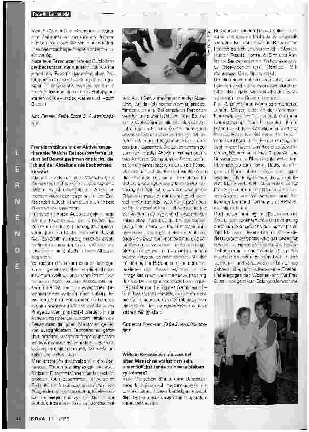 Vorschauseite 2: Ressourcenträchtige Erfahrungen