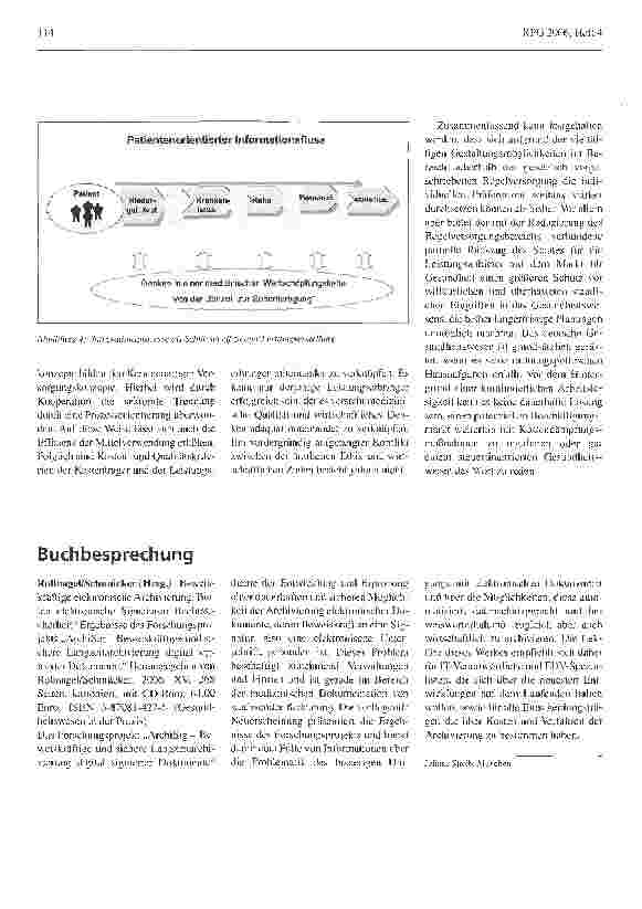 Vorschauseite 6: Das Gesundheitswesen bis zum Jahr 2015: ein Überblick
