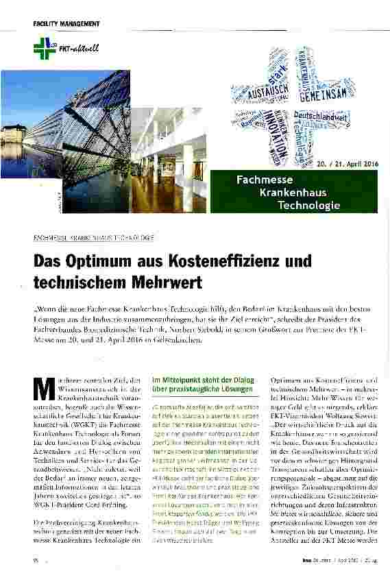 Vorschauseite 1: Das Optimum aus Kosteneffizienz und technischem Mehrwert