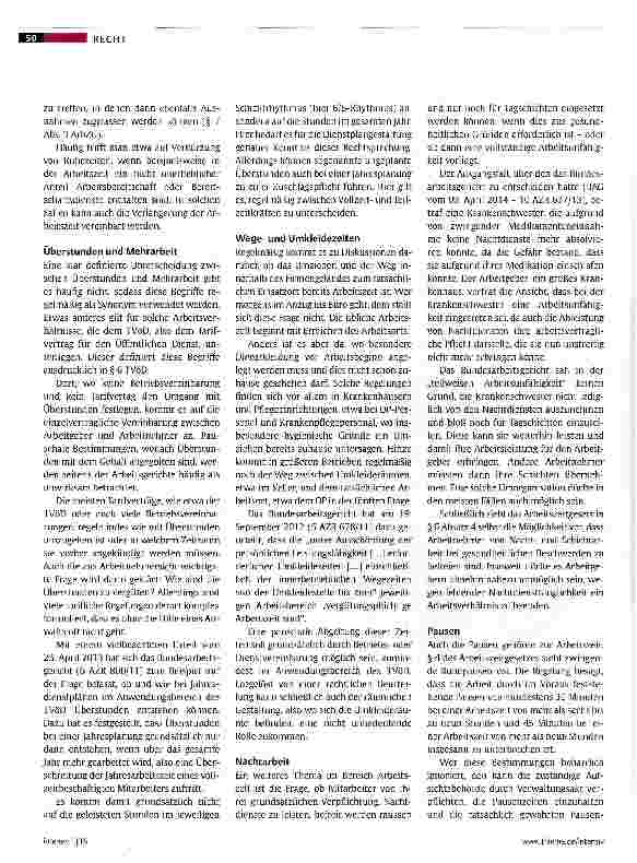 Vorschauseite 2: Allzeit bereit?