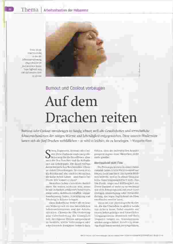 Vorschauseite 1: Burnout und Coolout Vorbeugen Auf dem Drachen reiten