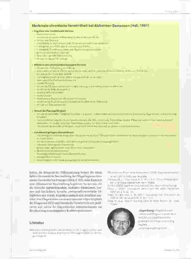 Vorschauseite 4: Neurokognition und neurokognitive Störungen