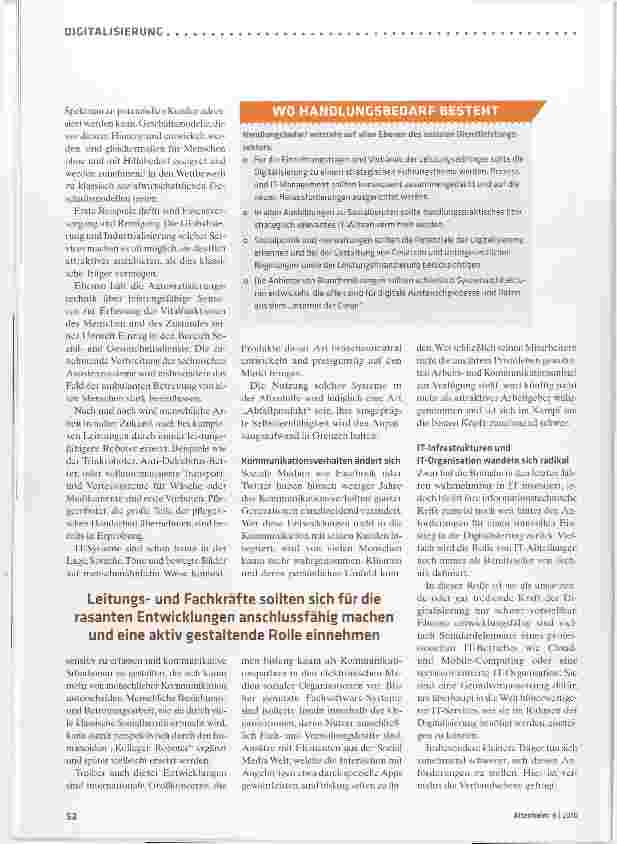 Vorschauseite 2: Altenhilfe 4.0