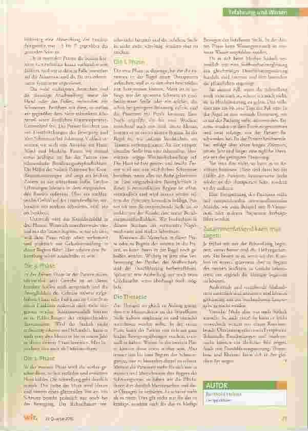 Vorschauseite 2: Morbus Sudeck