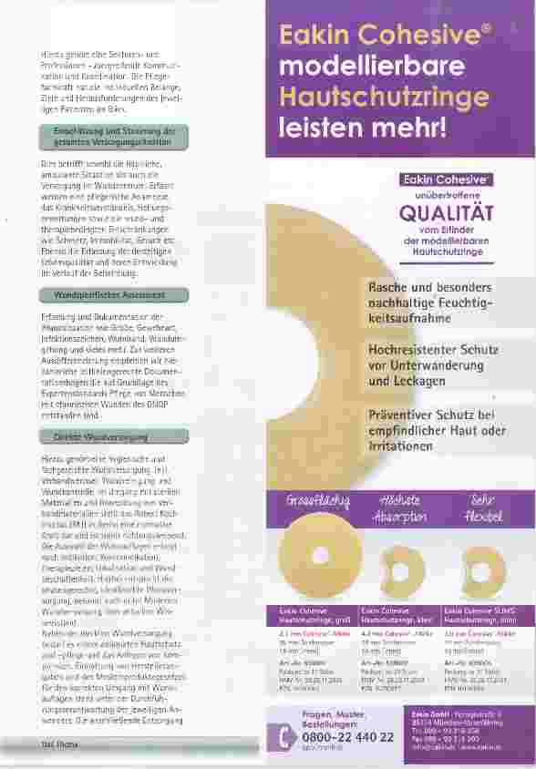 Vorschauseite 3: Ambulante Wundzentren Ein vielversprechender Lösungsansatz in der Versorgung von Menschen mit chronischen Wunden
