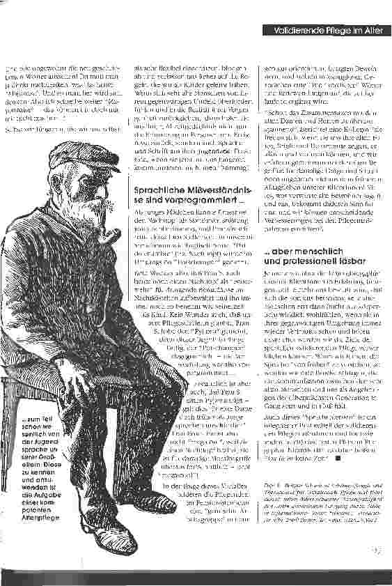 Vorschauseite 2: Wie die Alten sungen, so zwitschern die Jungen? Die Auswirkungen der Veränderungen von Sprache und Schrift im Pflegealltag.