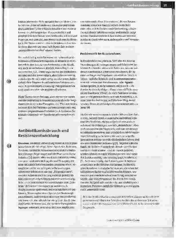 Vorschauseite 3: Antibiotika im ambulanten und stationären Bereich