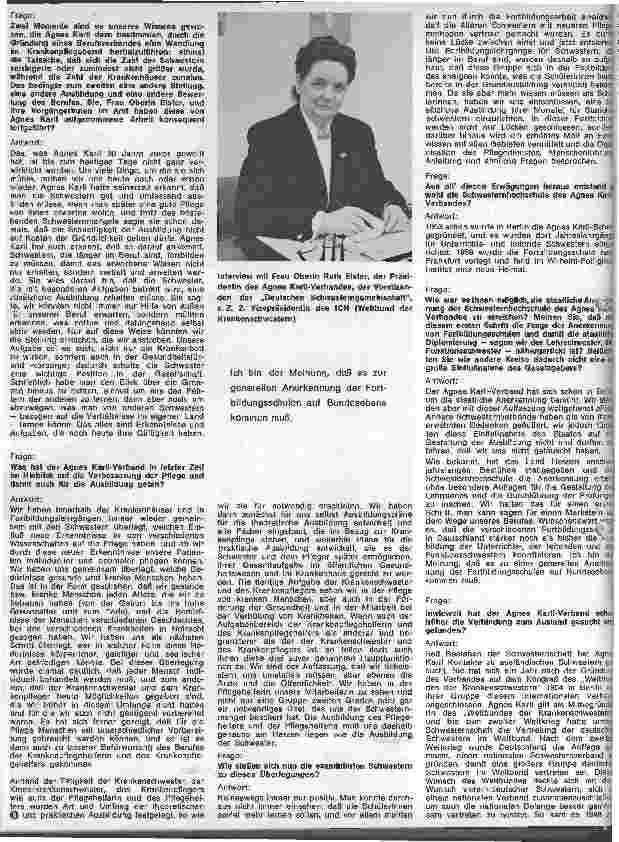 Vorschauseite 5: Die Agnes Karll-Schwester
