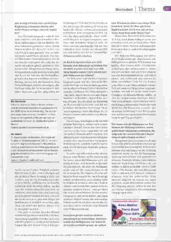 Vorschauseite 2: Die aufsuchende Hilfe ist in Gefahr