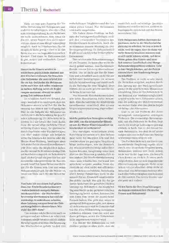 Vorschauseite 3: Die aufsuchende Hilfe ist in Gefahr