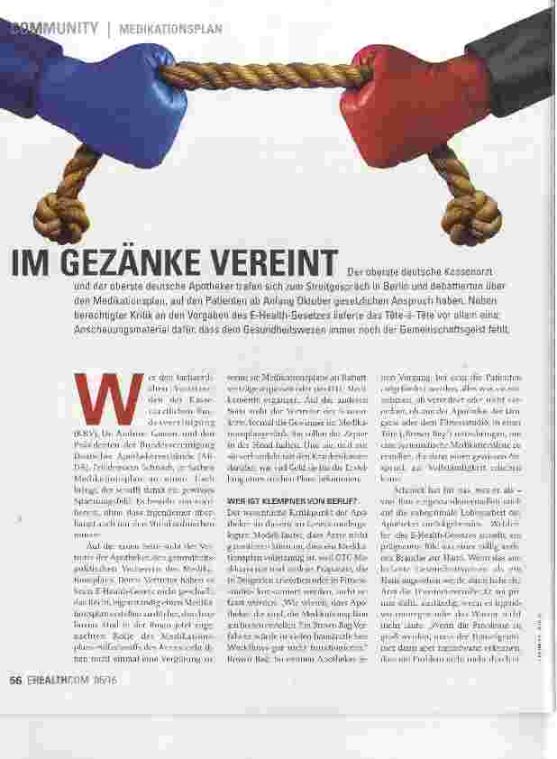 Vorschauseite 1: IM GEZANKE VEREINT