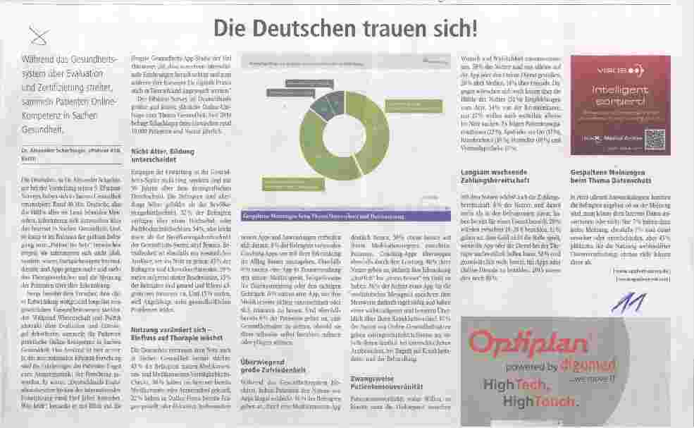 Vorschauseite 1: Die Deutschen trauen sich!