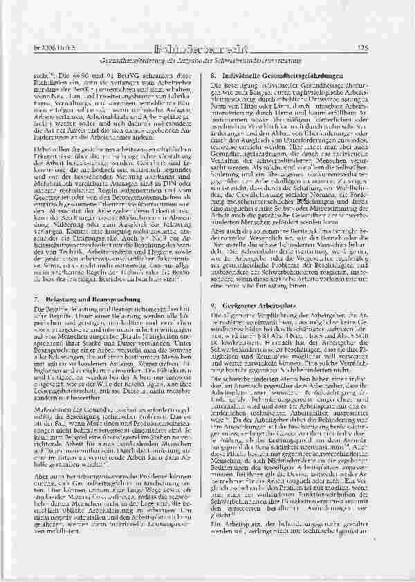 Vorschauseite 4: Gesundheitsförderang als Aufgabe der Schwerbehindertenvertretung