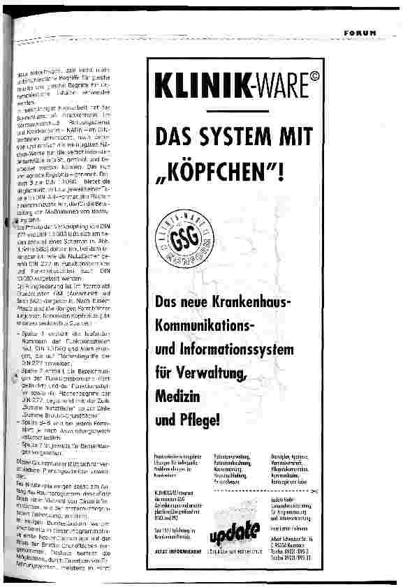 Vorschauseite 2: Flächenmanagement in der Krankenhausplanung
