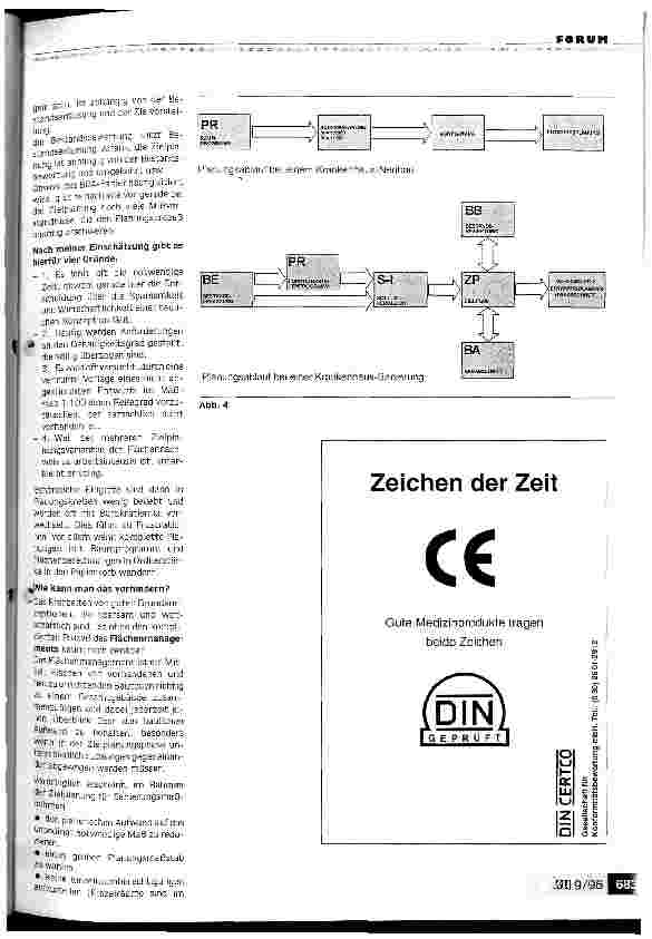 Vorschauseite 4: Flächenmanagement in der Krankenhausplanung