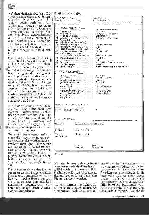 Vorschauseite 4: Leistungsplanung im Medizinbereich