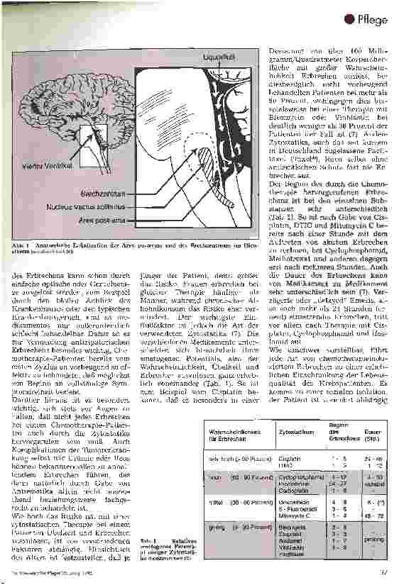 Vorschauseite 2: Übelkeit und Erbrechen bei zytostatischer Tumortherapie