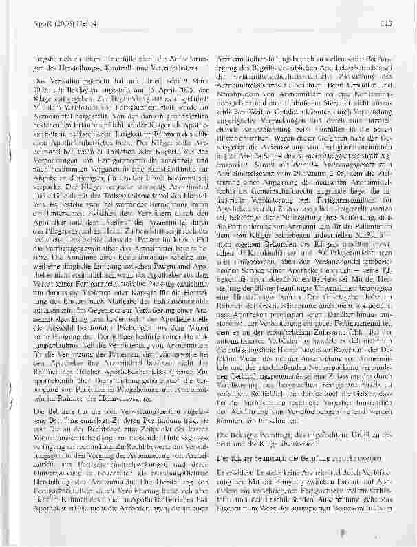 Vorschauseite 4: Verblisterung von Arzneimitteln