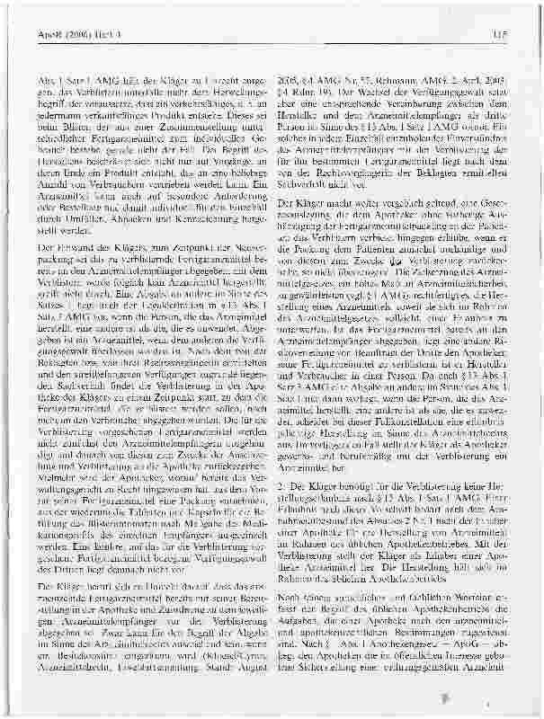 Vorschauseite 6: Verblisterung von Arzneimitteln