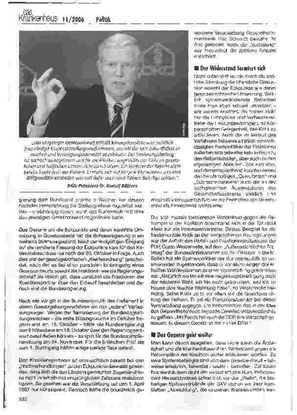 Vorschauseite 2: Ein absurdes Gesetzgebungsverfahren - Die Widerstände im System nehmen zu