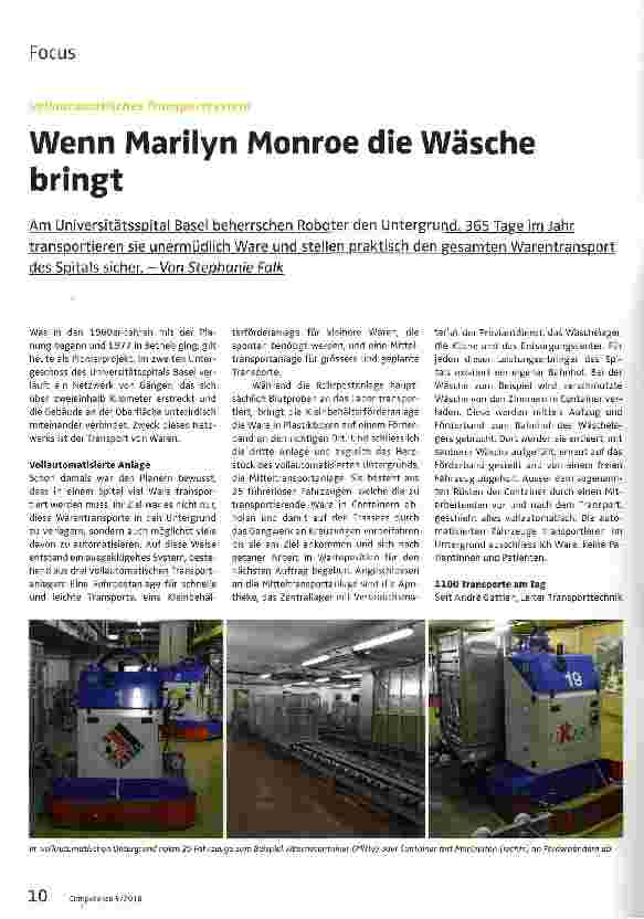 Vorschauseite 1: Wenn Marilyn Monroe die Wäsche bringt