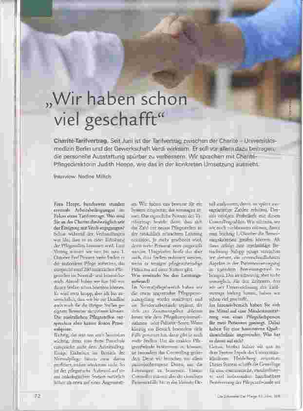 Vorschauseite 1: Wir haben schon viel geschafft