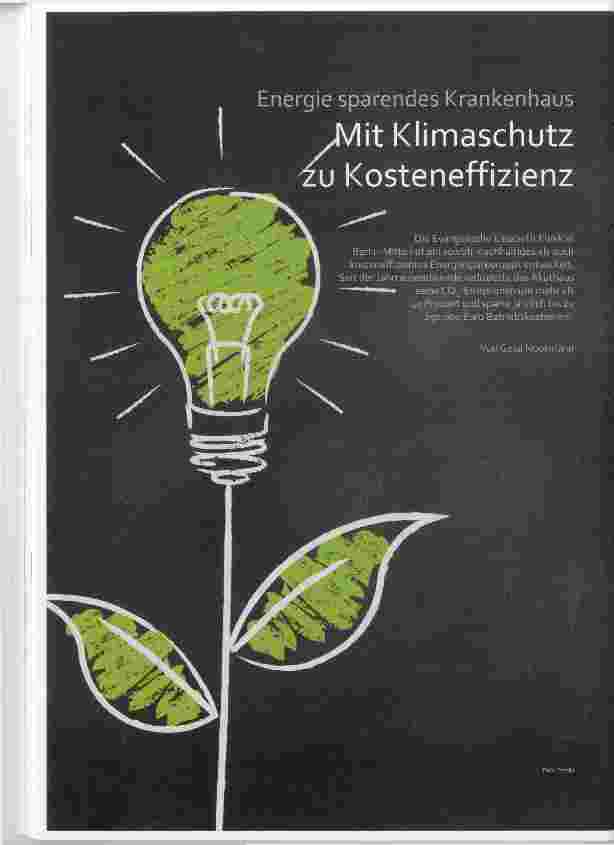 Vorschauseite 1: Mit Klimaschutz zu Kosteneffizienz