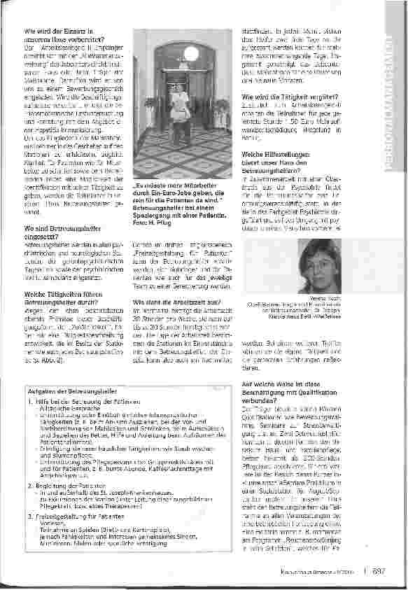 Vorschauseite 2: Ein- Euro- Jobber im Krankenhaus