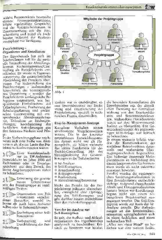 Vorschauseite 2: Krankenhauskommunikationssystem Erfahrungen bei der Einführung