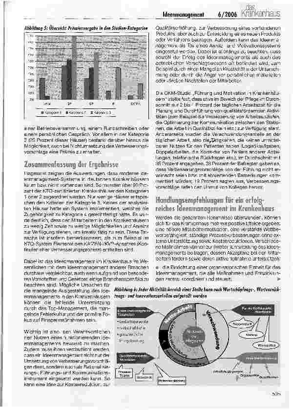 Vorschauseite 3: Ideenmanagement im KrankenhausStatus quo und Entwicklungsmöglichkeiten in der Praxis
