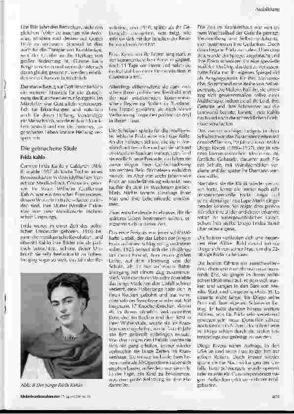 Vorschauseite 5: Der kranke Mensch in der Kunst