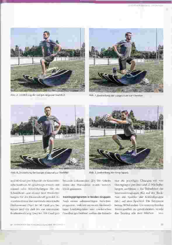 Vorschauseite 4: Effekte eines sensomotorischen Trainings auf der SlackNut auf die Performance bei Fußballspielern
