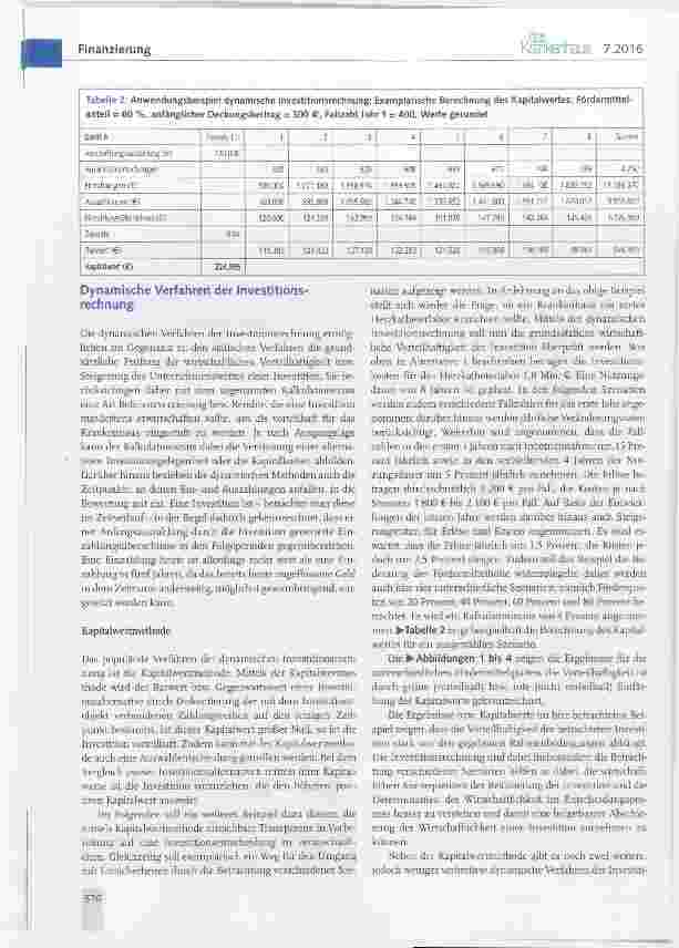 Vorschauseite 3: Unterstützung für die Investitions-planung im Krankenhaus
