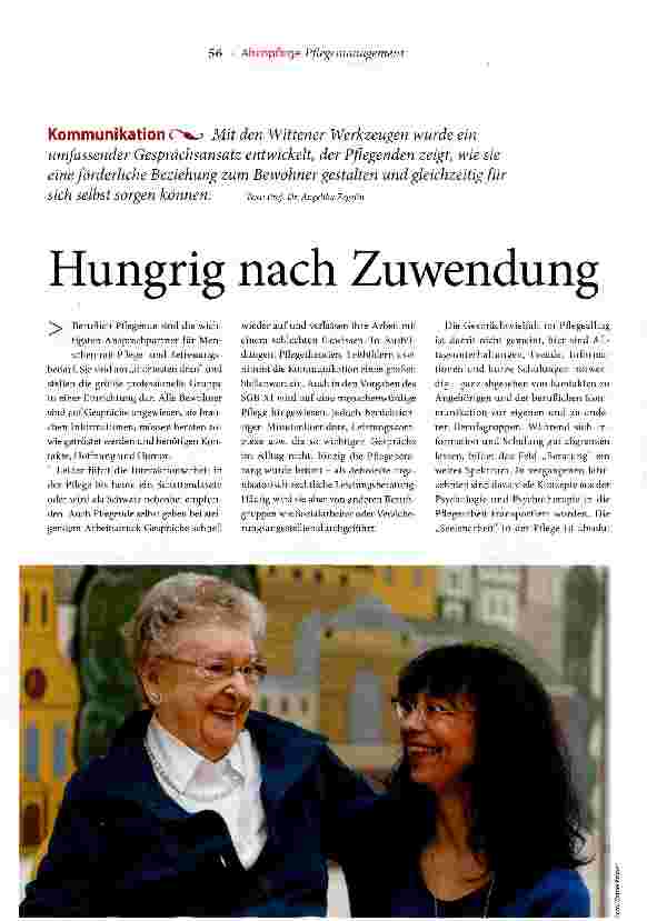 Vorschauseite 1: Hungrig nach Zuwendung