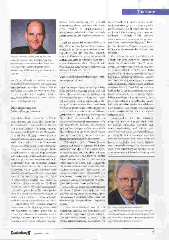 Vorschauseite 2: Hospital 4.0 auf schwankendem Boden