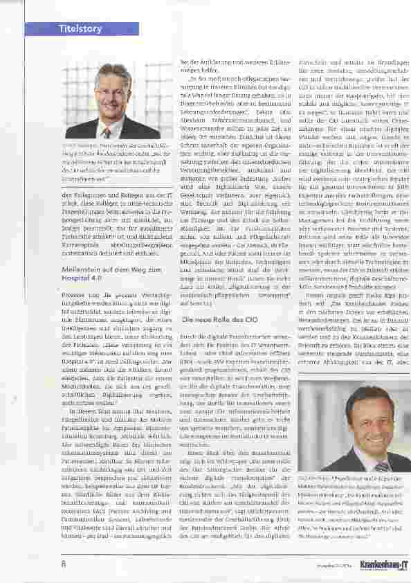 Vorschauseite 3: Hospital 4.0 auf schwankendem Boden