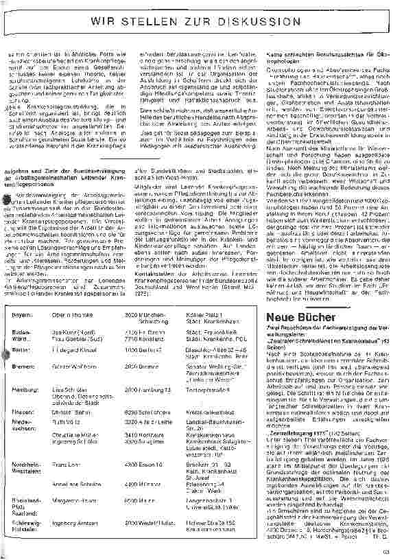 Vorschauseite 2: Thesen zur schulrechtlichen Einordnung der Krankenpflegeausbildung sowie der Ausbildung für Lehrkräfte an Krankenpflegeschulen