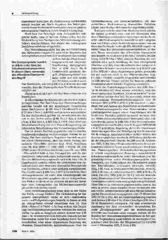 Vorschauseite 2: Mitbestimmungstatbestand: Geltendmachung von Ersatzansprüchen