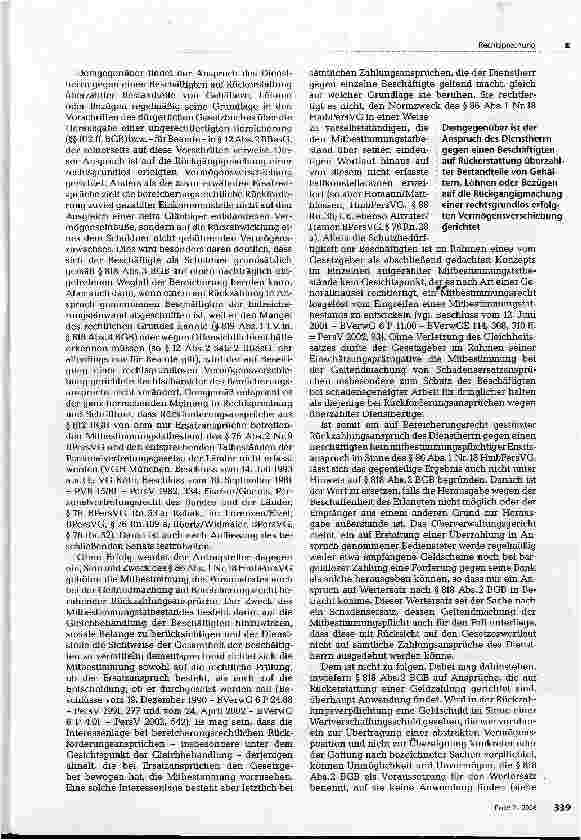 Vorschauseite 3: Mitbestimmungstatbestand: Geltendmachung von Ersatzansprüchen