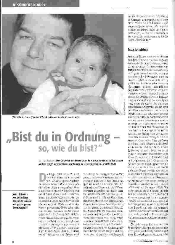 Vorschauseite 1: Bist du in Ordnung - so, wie du bist?