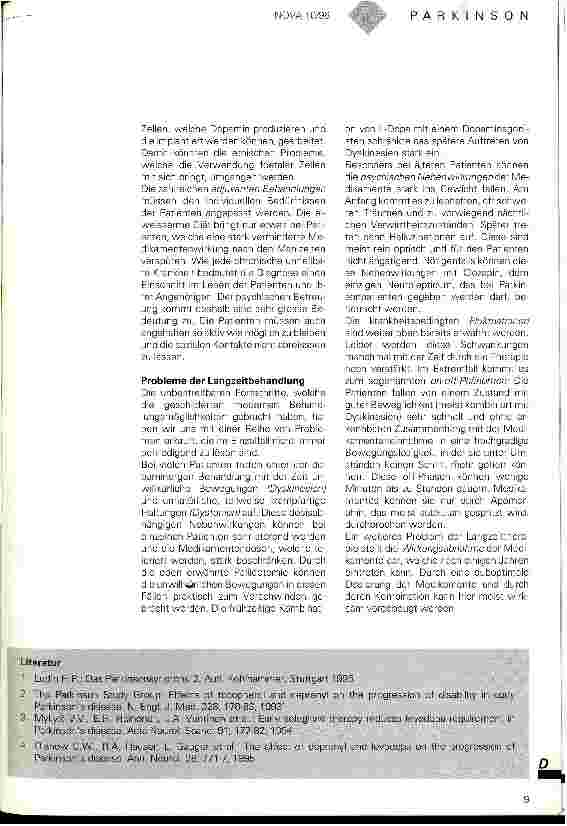 Vorschauseite 4: Das Parkinson-Syndrom